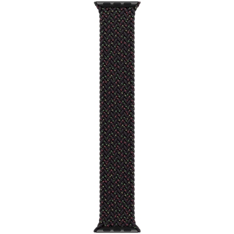 Braided Solo Loop STRAP ONLY, Black Unity, 45mm Size 7, B Braided Solo Loop STRAP ONLY, Black Unity, 45mm Size 7, B